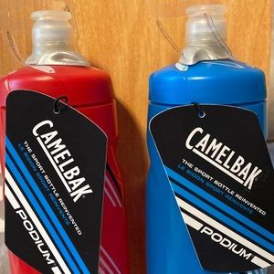 Set of two Camelbak sport bottles. Each holds 24 oz
